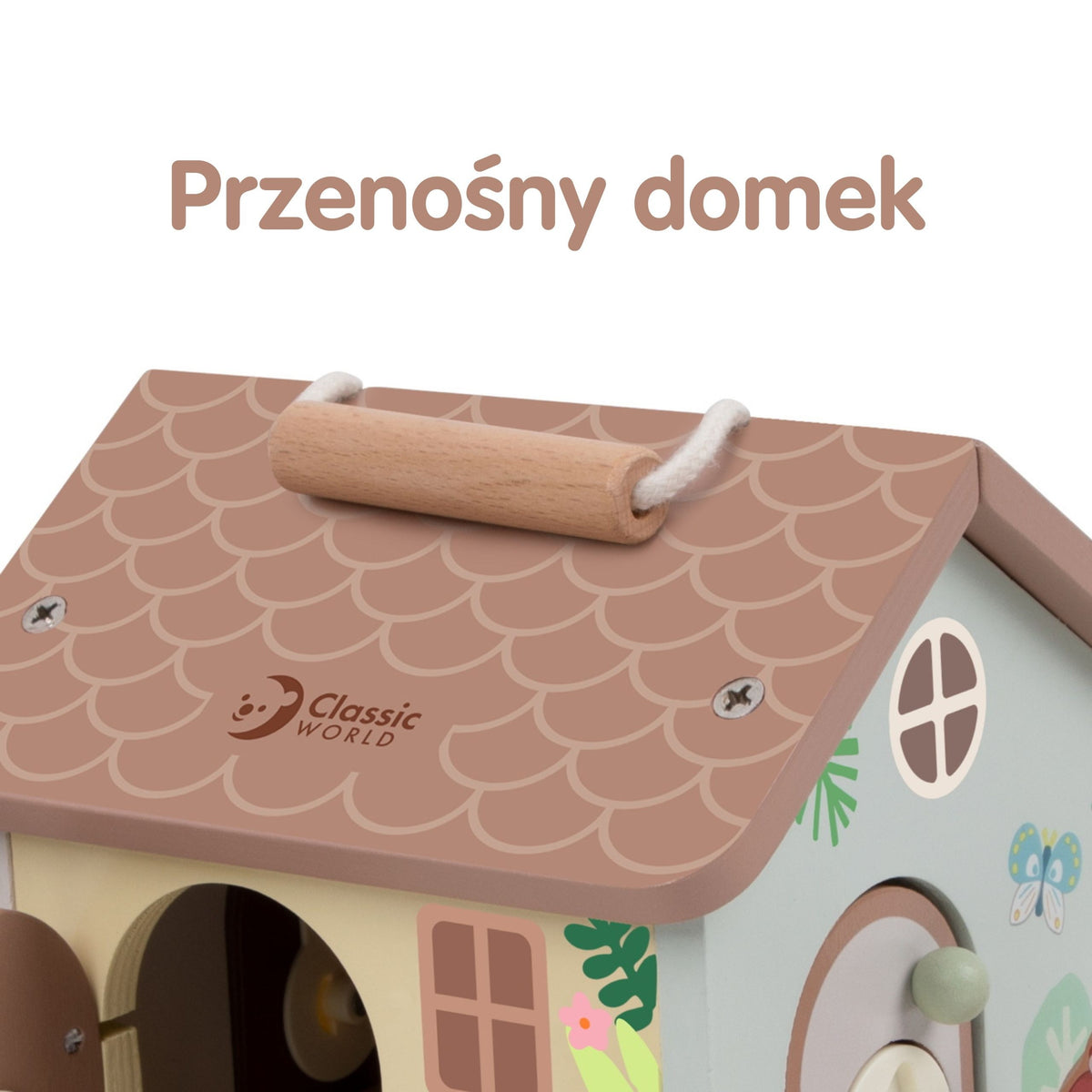 CLASSIC WORLD Medinis Sensorinis Namelis su Spynelėmis 11 d.