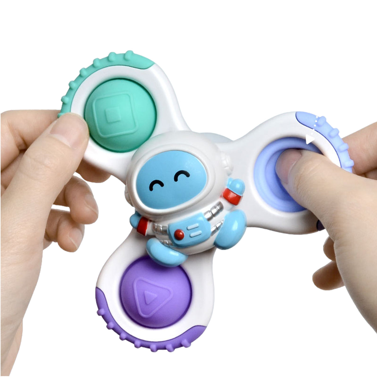 WOOPIE Baby Sensoriniai Suktukų Žaislai Raketa Ateiviai NLO 3 vnt.