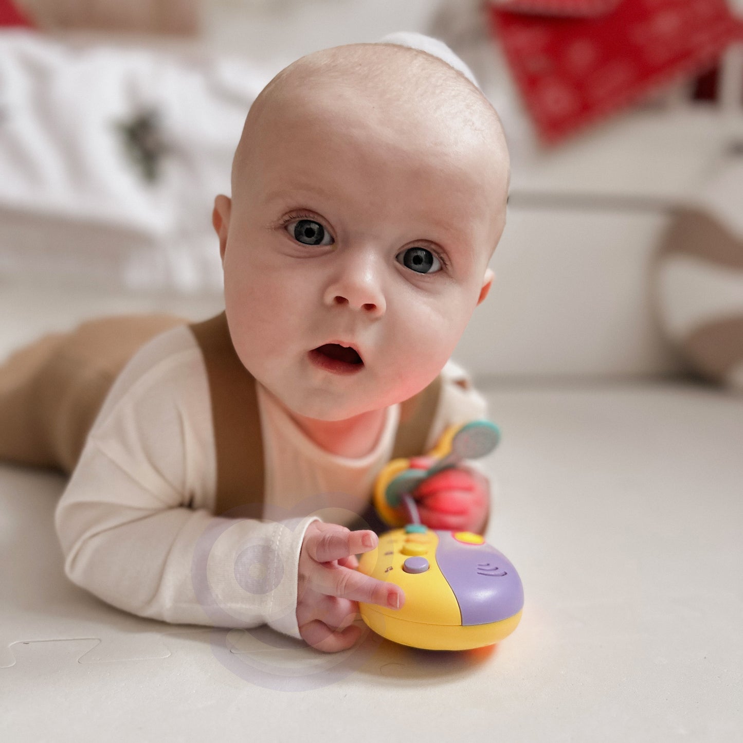 WOOPIE BABY Interaktyvūs Automobiliniai Raktai su Pulteliu 2-in-1 Kąstukas