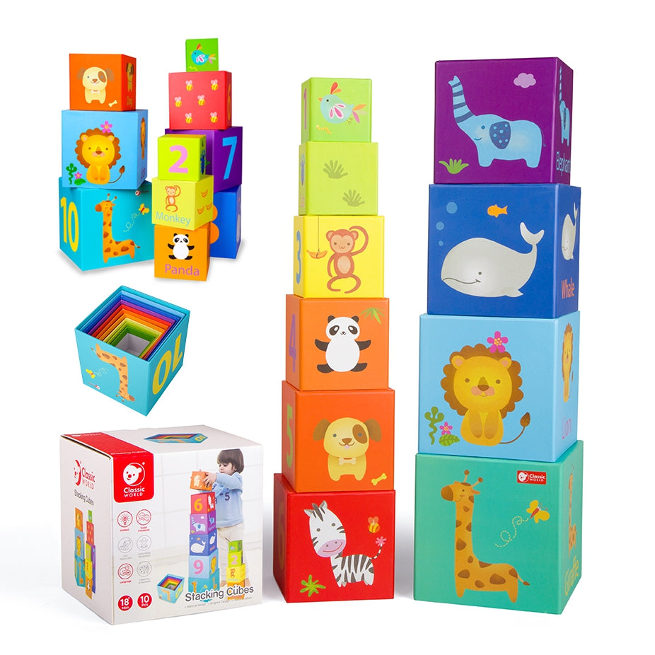 CLASSIC WORLD Magic Box Blocks piramidė