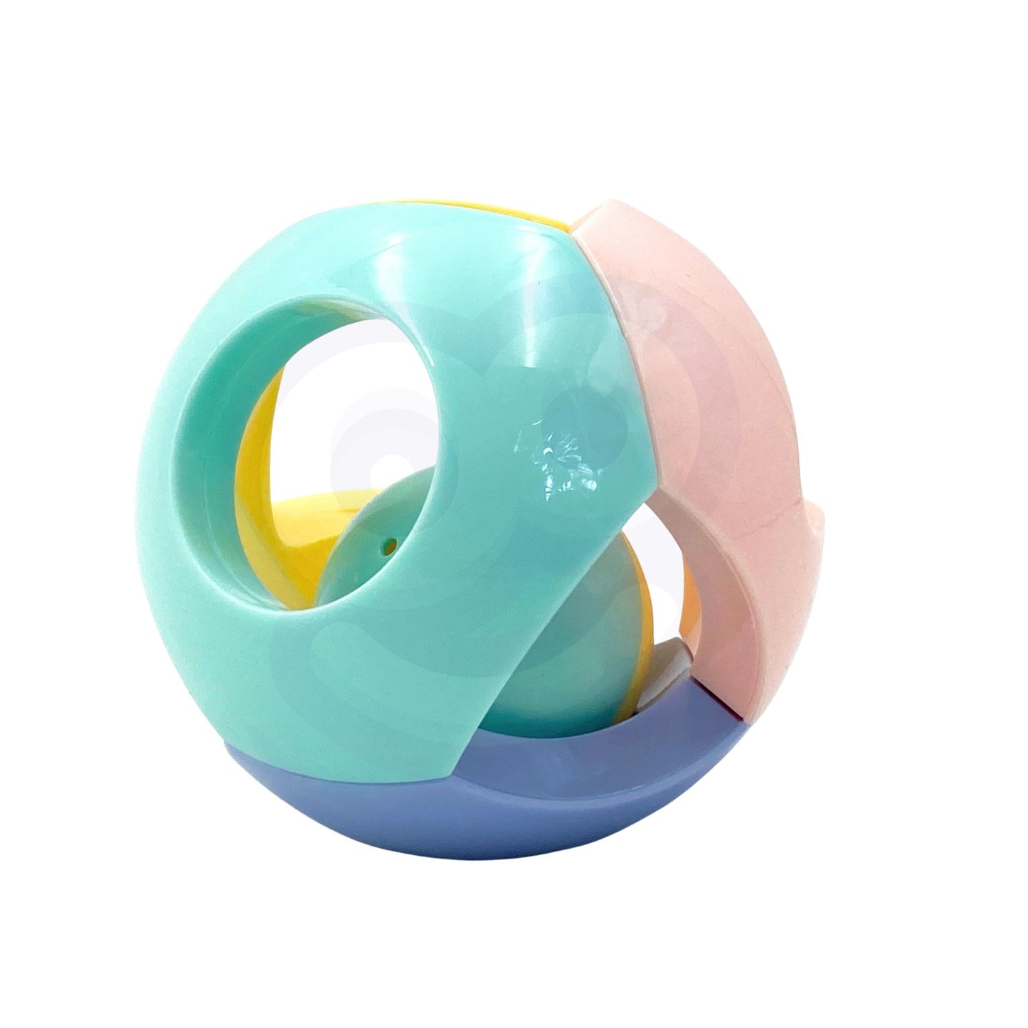 WOOPIE BABY Pastelinė barškanti kamuolio formos mašinėlė ropojimo skatinimui (0m+) – vaizdas 6