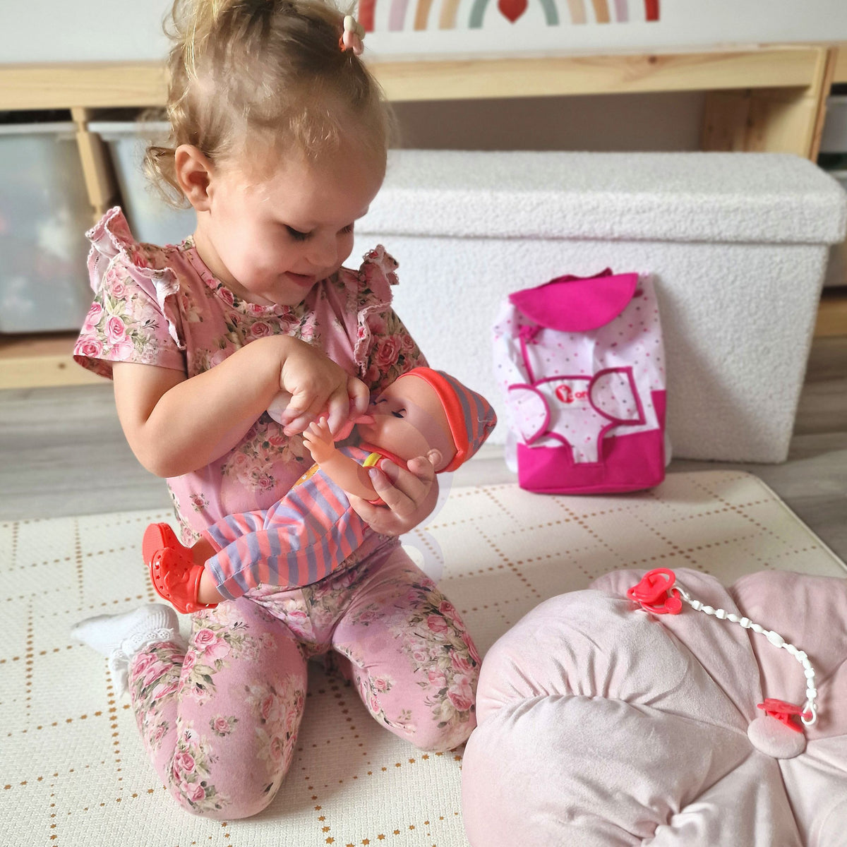 WOOPIE ROYAL Auklės rinkinys su lėle ir 19 priedų 30 cm