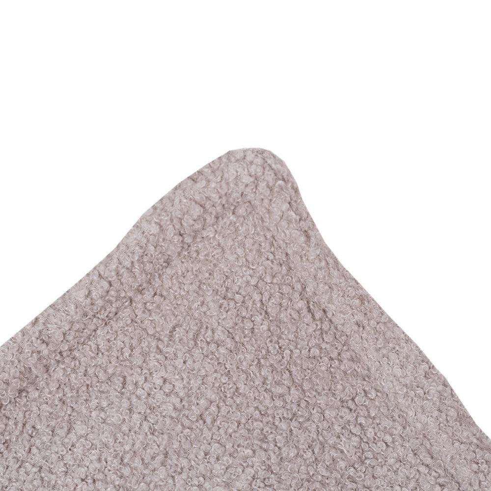 PLUSH NEST Pūstas Kvadratinis Vaikiškas Krėslas, Pilkas – vaizdas 2