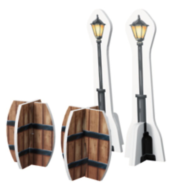 Konstruktorius Trefl Harry Potter Olivanders Wand Shop, 230 d.