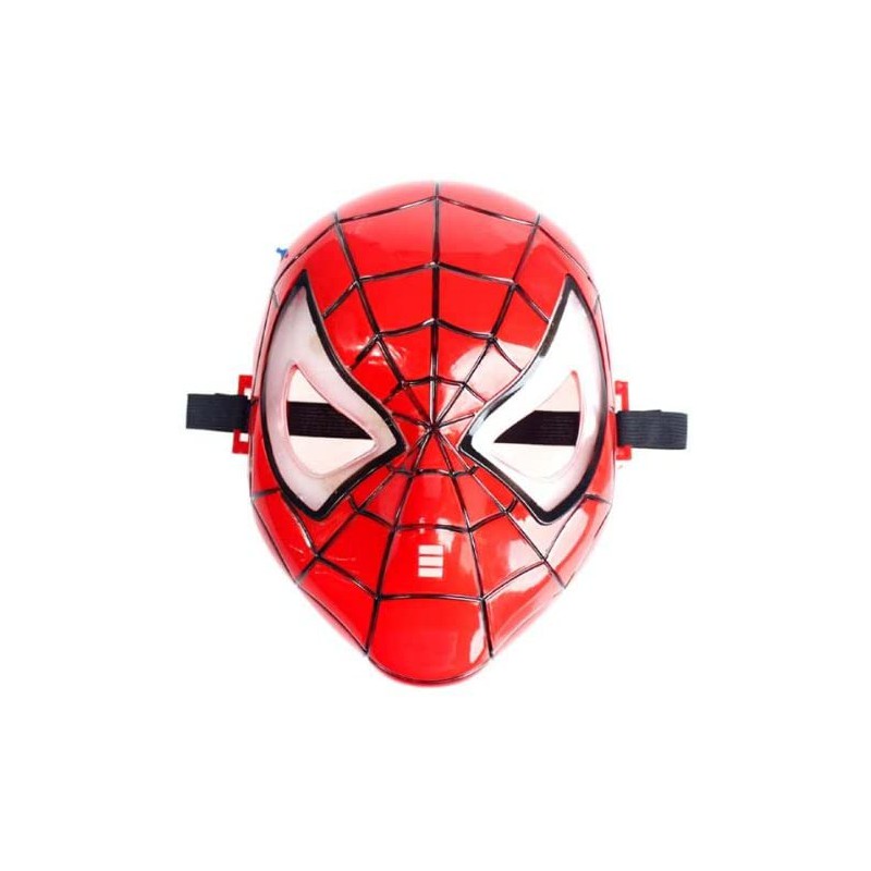 Spider-Man Kaukė su LED Šviesa Helovino Šventei