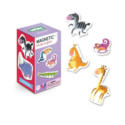 MON Magnetukų rinkinys Gyvūnai (10 el) – pagrindinis vaizdas