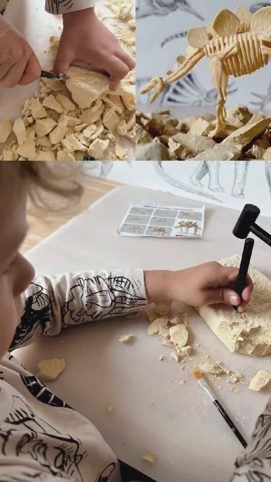 WOOPIE Creative Toy Dinozaurų skeleto archeologiniai kasinėjimai
