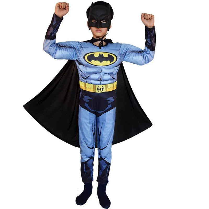 Batman Kostiumas su LED Kaukė Helovino Šventei