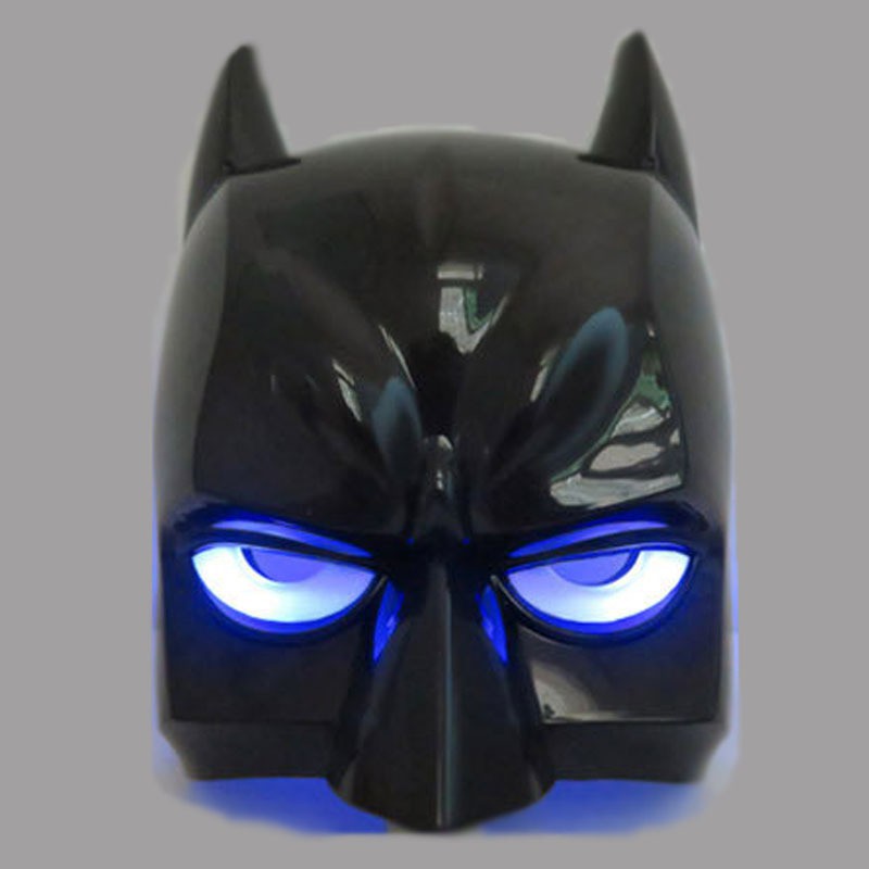 Batman Kostiumas su LED Kaukė Helovino Šventei
