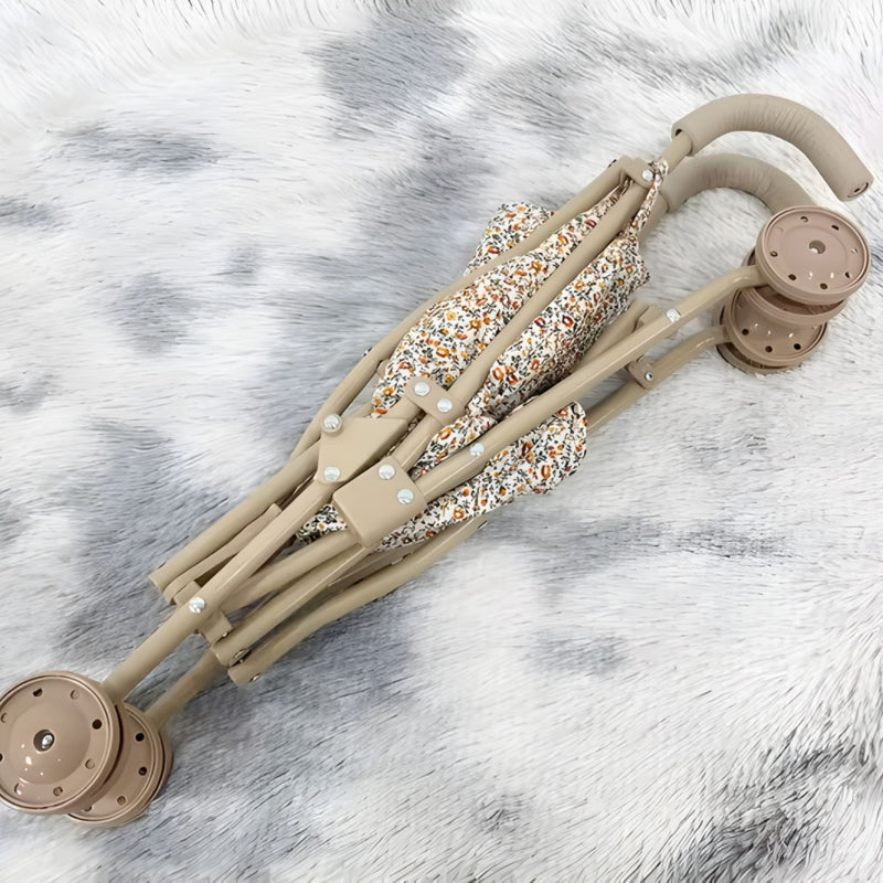 WOOPIE ROYAL lėlių vežimėlis su gėlėmis – vaizdas 6