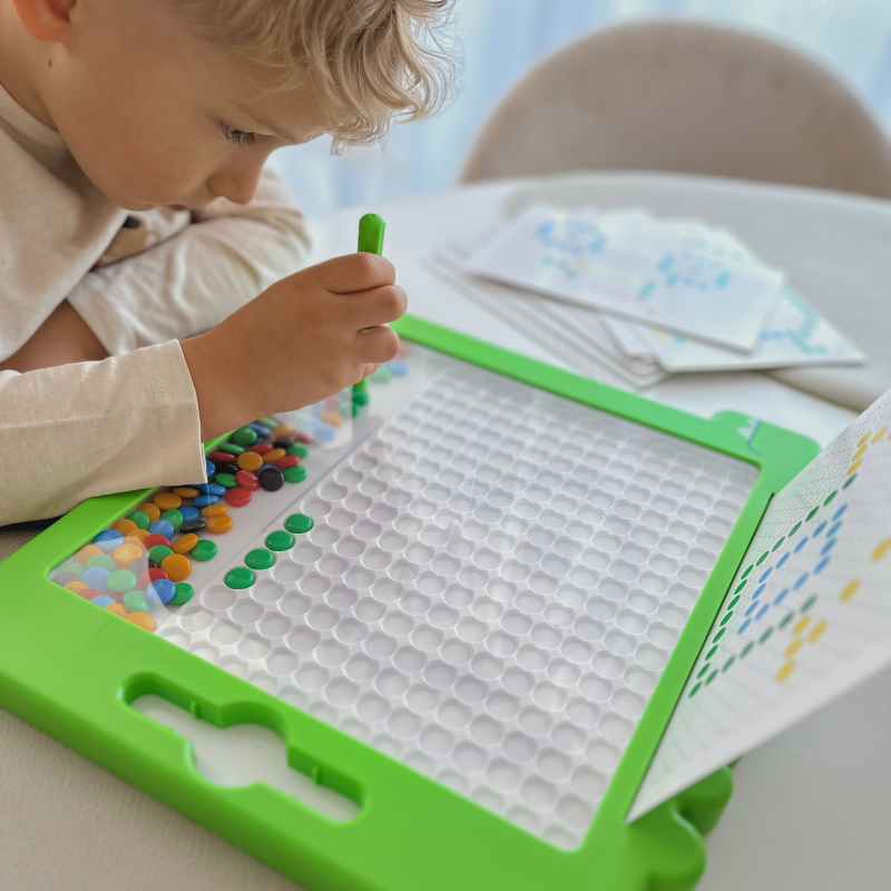 WOOPIE magnetinė lenta vaikams Montessori MagPad dinozauras