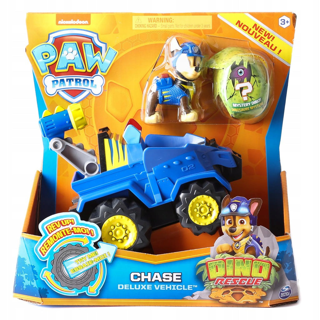 Paw Patrol Chase figūrėlė ir automobilis