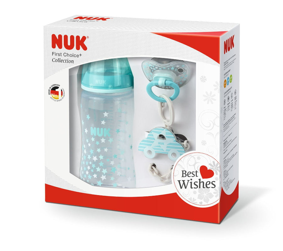 NUK 225156 FC+ kolekcijos rinkinys mėlynas, komplektas – vaizdas 2
