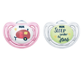 NUK 175246 Čiulptukas 0-6m ADVENTURE silikoninis 2vnt - pagrindinis vaizdas