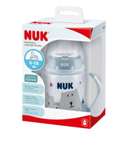 NUK 215304 HELLO ADVENTURE 150ml buteliukas su rankenėlėmis - vaizdas 4