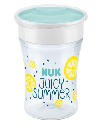 NUK 255593 Puodelis 230ml EVOLUTION MAGIC CUP FRUITS