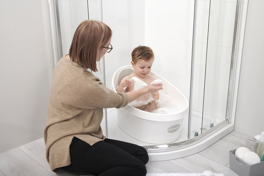 Shnuggle STB-WGY-EUR Pilka mažylio vonelė