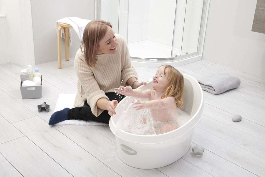 Shnuggle STB-WGY-EUR Pilka mažylio vonelė