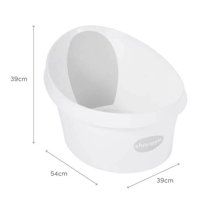 Shnuggle STB-WGY-EUR Pilka mažylio vonelė