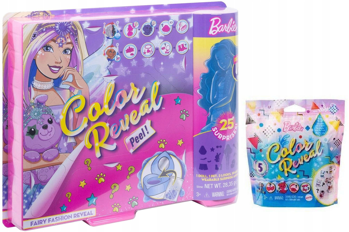 Barbie Color Reveal Fantasy Fairy lėlė