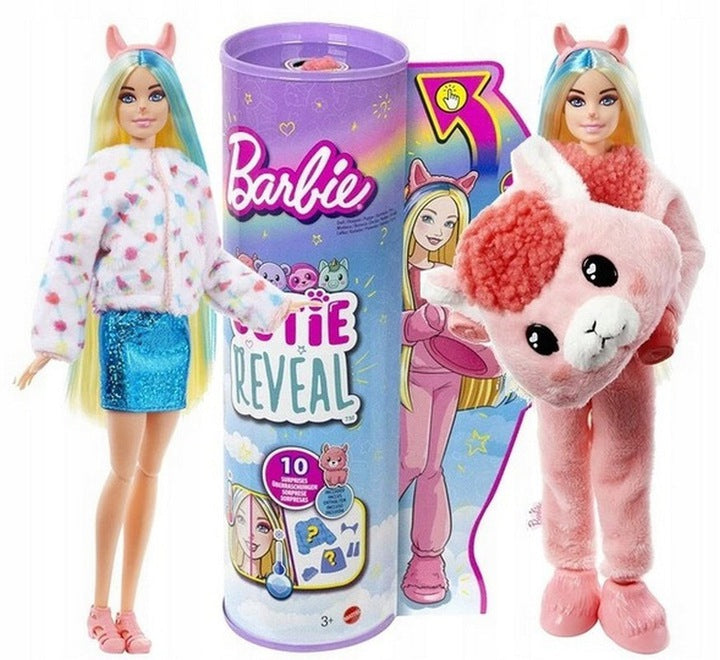 Barbie Cutie Reveal Lėlė, persirengusi lama