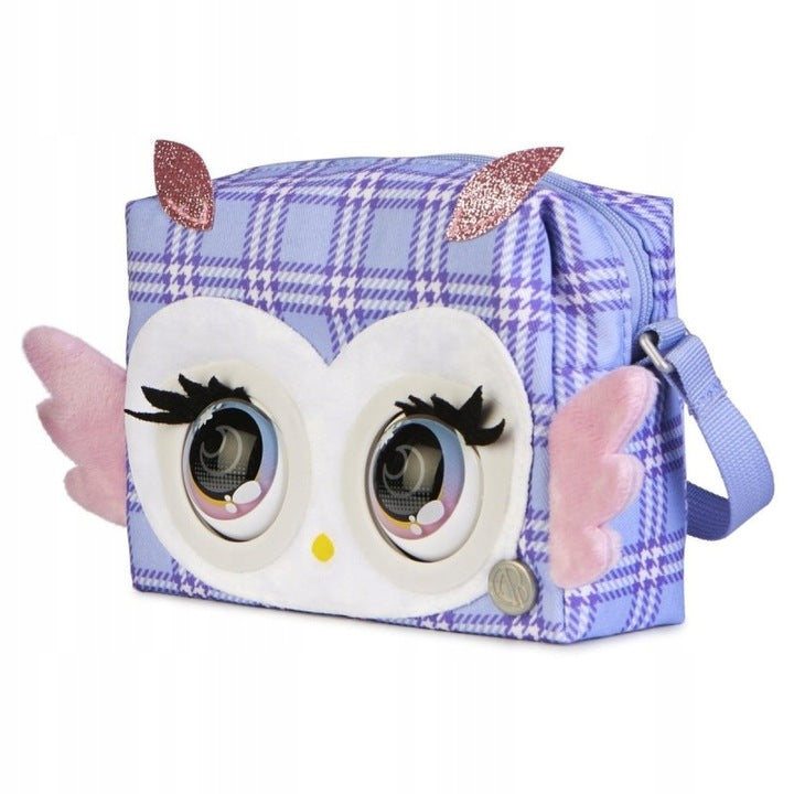 PURSE PETS interaktyvi mini rankinė Print Perfect Owl