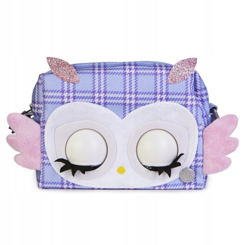 PURSE PETS interaktyvi mini rankinė Print Perfect Owl