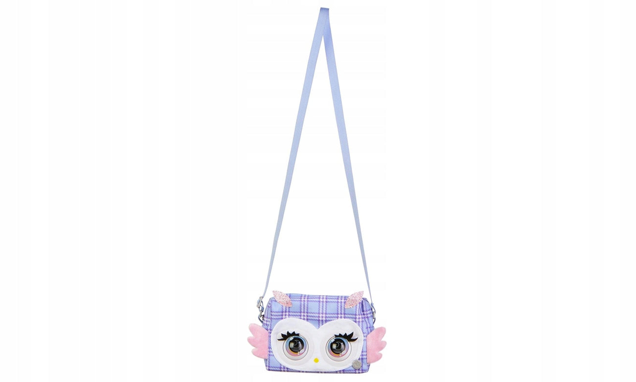PURSE PETS interaktyvi mini rankinė Print Perfect Owl