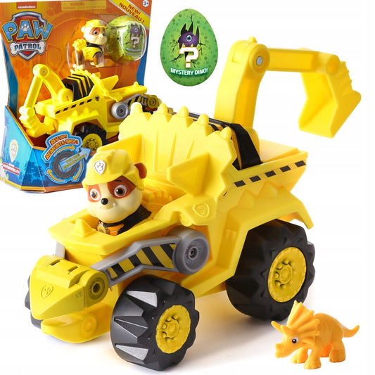 Paw Patrol Rubble figūrėlė ir automobilis