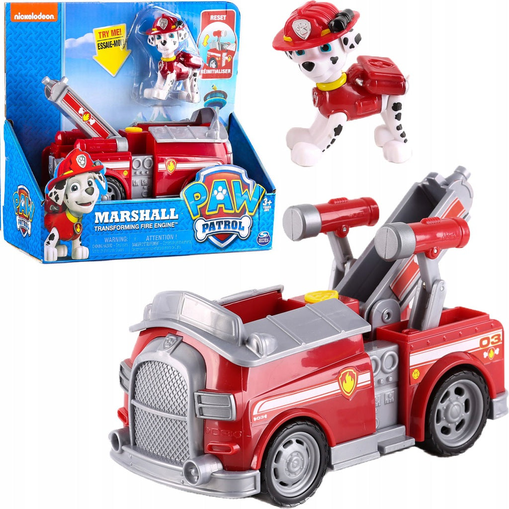 Paw Patrol Spin Master Fire Truck gaisrinės automobilis