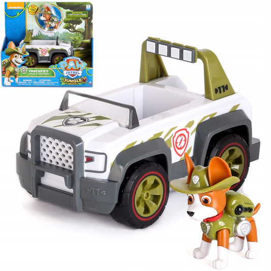 Paw Patrol Tracker figūrėlė ir džipas