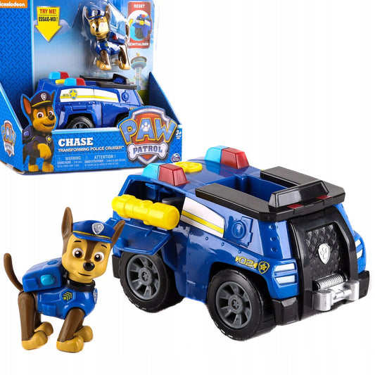 Paw Patrol Chase figūrėlė ir policijos automobilis