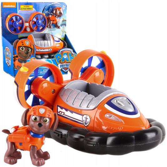 Paw Patrol Zuma figūrėlė ir orlaivis