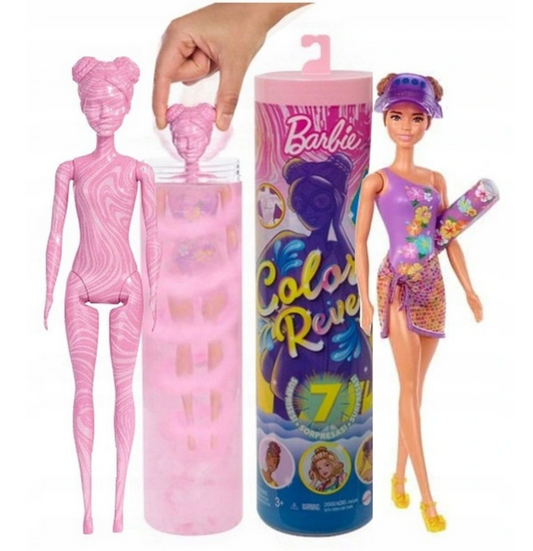 Barbie Color Reveal lėlė