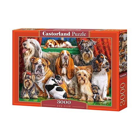 Castorland dėlionė DOG CLUB 3000 det.