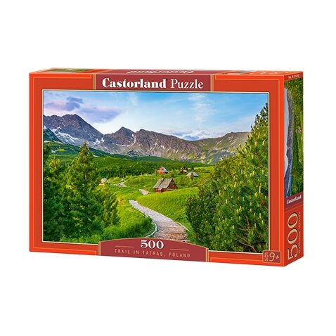 Castorland dėlionė TRAIL IN TATRAS, POLAND 500 det