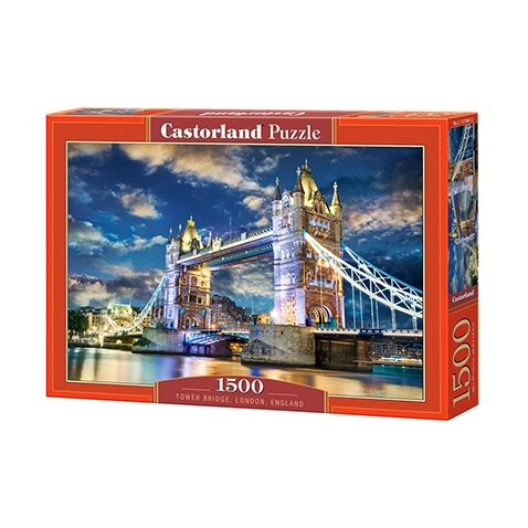 Castorland dėlionė TOWER BRIDGE, LONDON, ENGLAND 1500 det.