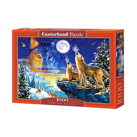 Castorland dėllionė  HOWLING WOLVES  1000 det.