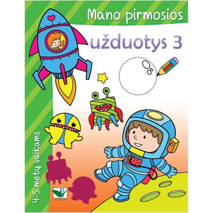 Mano pirmosios užduotys 3, 4-5 vaikams