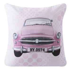 Dekoratyvinės pagalvės užvalkalas Helen, 40x40, rožinis