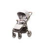 4 BABY vežimėlis STINGER PRO MELANGE, LIGHT GREY