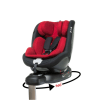 4 BABY NANO-FIX 0-18 kg automobilinė kėdutė, PILKA