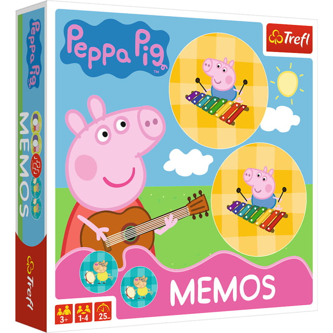 TREFL Stalo žaidimas Memos Peppa Pig, 01893
