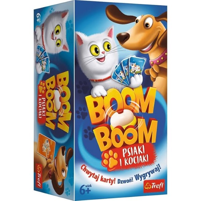 TREFL Stalo žaidimas Boom Boom Dogs and Kittens, 01909