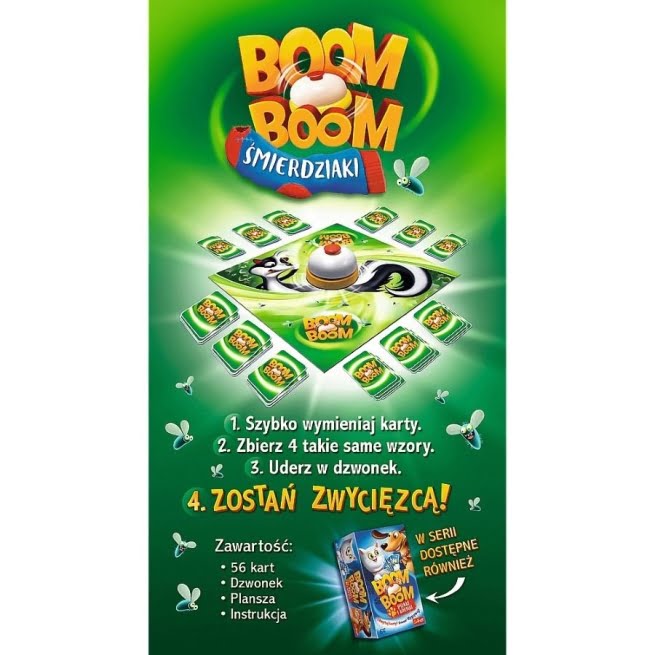 TREFL Stalo žaidimas Boom Boom Stinkers, 01910