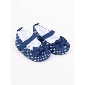 SCORPIO Kūdikio batai, mėlyni su baltais žirniukais, 3-9m, OBO-166G