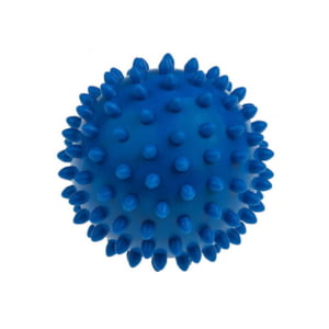 TULLO Sensorinis kamuoliukas masažui ir reabilitacijai, 9 cm, mėlynas, 439