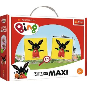 TREFL Stalo žaidimas Memos Maxi Bing, 02265