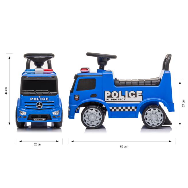 MILLY MALLY Policijos automobilis Mercedes Antos Police Truck