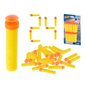 NERF strėlės, 24 vienetai, geltonos